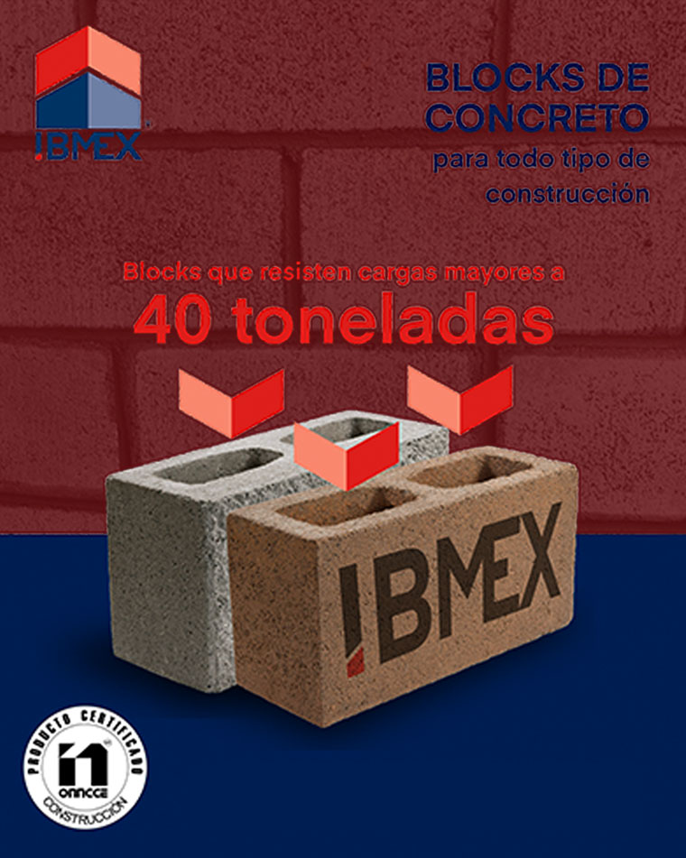 blocks, concreto, ibmex, precio, millar