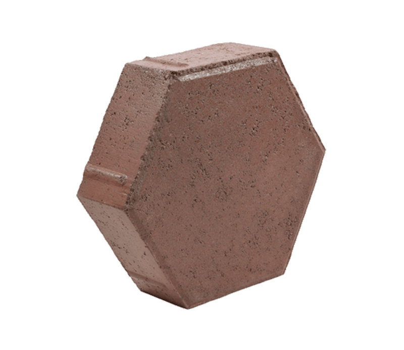 adoquin, hexagonal, 8x23