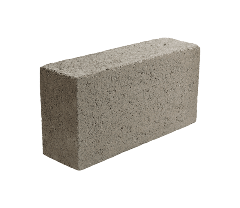 block, liso, macizo, de, concreto, 12x20x40