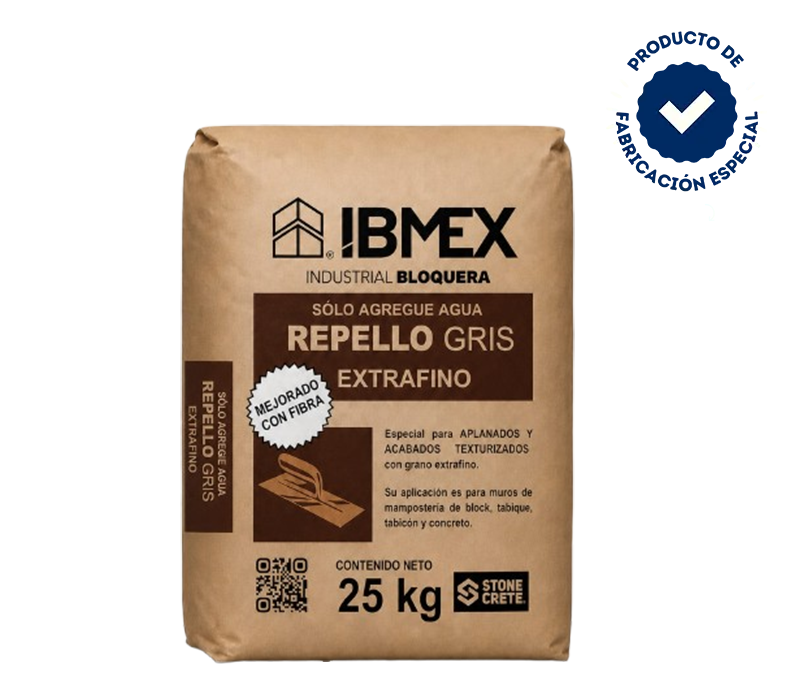 repello, extrafino, gris, 25kg