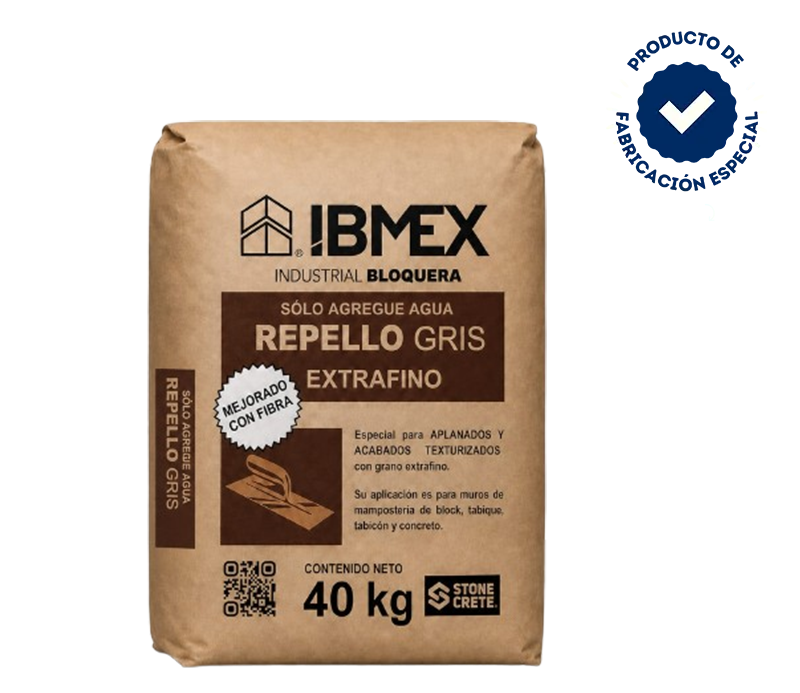 repello, extrafino, gris, 25kg