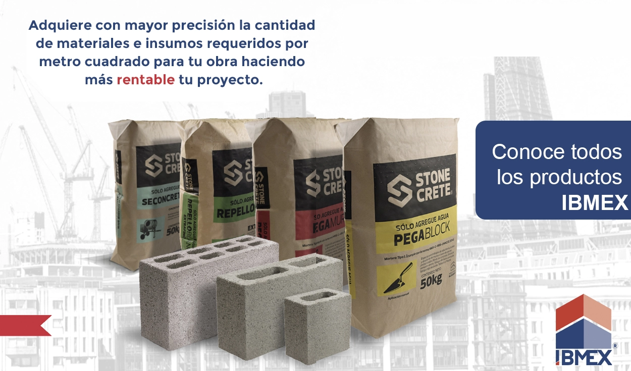 Fabricante mexicano de blocks de concreto, adoquines y morteros — IBMEX